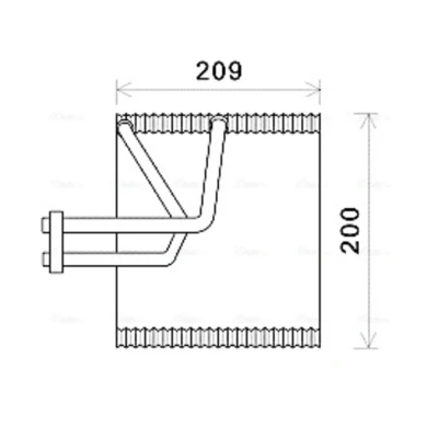 Imagem de Evaporador, ar condicionado AVA COOLING CTV045