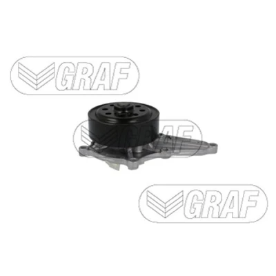 Imagem de GRAF PA1364 Bomba de água com junta mecânico Chapa aço 96 para accionamento da correia trapezoidal estriada