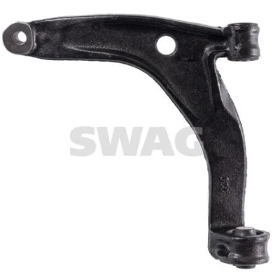 Imagem de SWAG 33 10 2409 Braço de suspensão com chumaceira em baixo, Eixo dianteiro, lado esquerdo transversal Aço fundido VOLKSWAGEN: Transporter 5
