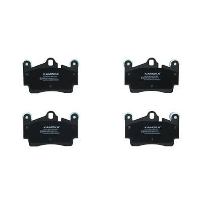 Imagem de KAMOKA JQ1013254 Jogo de pastilhas para travão disco Eixo traseiro excl. contacto aviso desgaste VOLKSWAGEN: Touareg I, II, AUDI: Q7