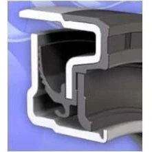 Imagem de CORTECO 49483586 Retentor de Cambota do lado frontal FKM (borracha fluorcarbono)