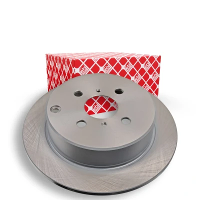 Imagem de FEBI BILSTEIN 27234 Disco de travão Eixo traseiro 269 9 4 100 cheio revestido TOYOTA: Corolla IX Hatchback, Yaris I VIII Liftback