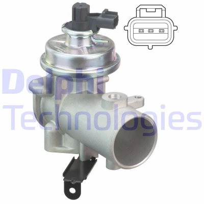 Imagem de DELPHI EG10492 12B1 Válvula EGR sem radiador da recirculação dos gases de escape FORD: Transit Mk5 Van, Camião plataforma/Chassis