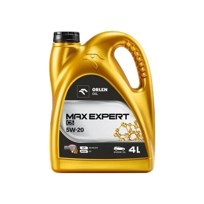Imagem de Orlen Platinum Max Expert, C5 5W 20 4l Óleo do motor QFS750B40 FORD: FIESTA 6, Focus 2 Kombi, 4, TOYOTA: Yaris II Hatchback, Auris Hatchback