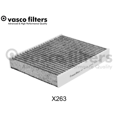 Imagem de DAVID VASCO X263 Filtro, ar do habitáculo Filtro de carvão ativado 241mm 204mm 36mm OPEL: Astra J Hatchback, Sports Tourer, Zafira C Tourer