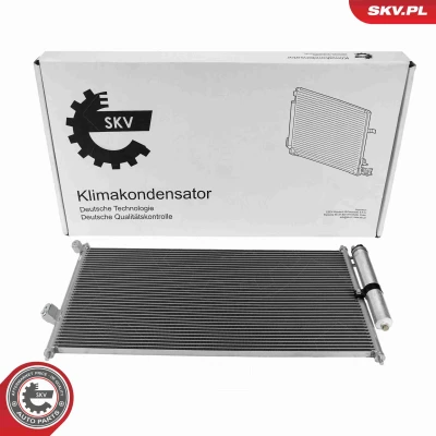 Imagem de ESEN SKV 86SKV237 Condensador com secador Alumínio 735mm NISSAN: X Trail (T30) 2.2 dCi FWD, 2.0 4x4, Di DCi, 2.5