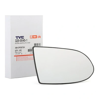 Imagem de TYC 325 0045 1 Vidro Espelho à direita OPEL: Zafira A