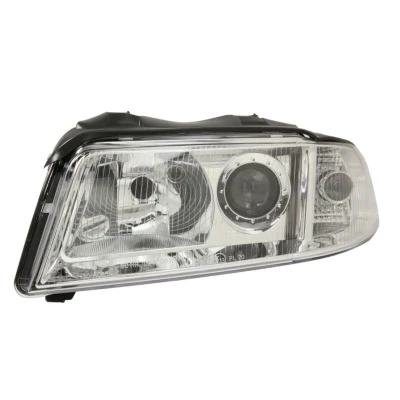 Imagem de TYC 20 0006 15 2 Farol Principal esquerda H7/H7 para circulação pela direita com motor elétrico AUDI: A4 B5 Avant, Sedan