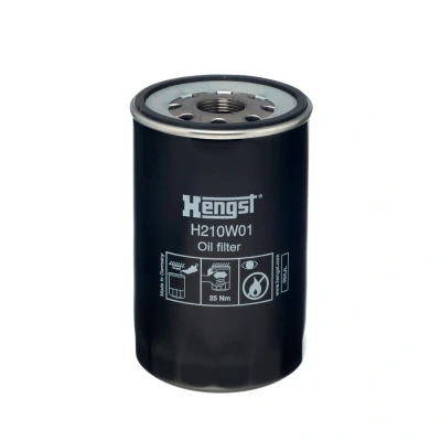 Imagem de HENGST FILTER H210W01 Filtro de óleo M30x2 aparafusado
