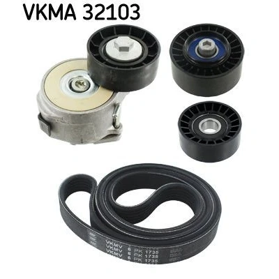 Imagem de SKF VKMA 32103 Jogo de correias trapezoidais estriadas ALFA ROMEO: 159 Sportwagon