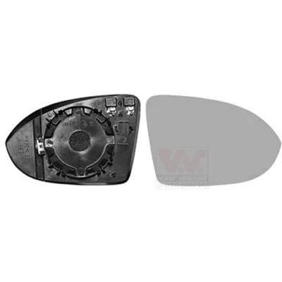 Imagem de VAN WEZEL 5742838 Vidro Espelho à direita VOLKSWAGEN: Arteon, Passat B8 Variant