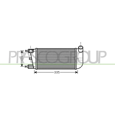 Imagem de PRASCO FD008N001 Intercooler