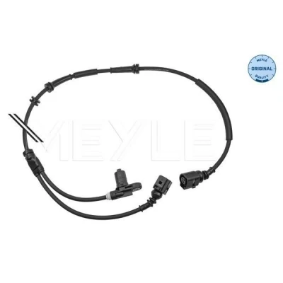 Imagem de MEYLE 114 800 0018 Sensor de ABS Eixo traseiro direito ORIGINAL Quality activo 4, 2 1100 1200 preparado para indicador aviso desgaste 12