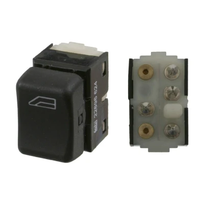 Imagem de FEBI BILSTEIN 22696 Interruptor, elevadores dos vidros do lado condutor