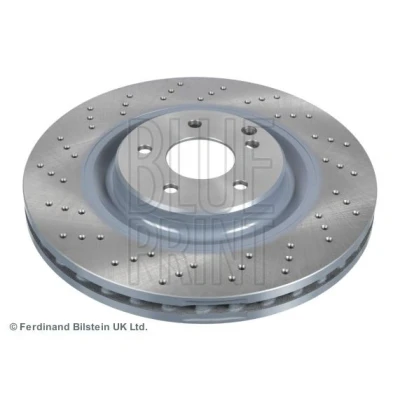 Imagem de BLUE PRINT ADU174355 Disco de travão Eixo dianteiro 345 30 5 112 perfurado/ventilado revestido MERCEDES BENZ: Classe C Sedan, T modell