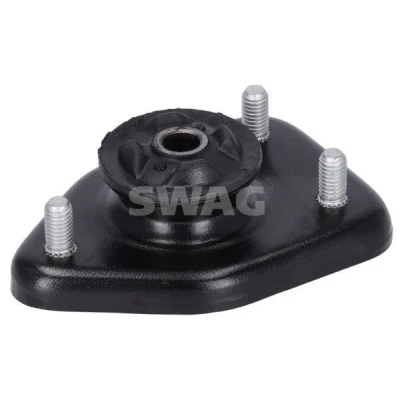 Imagem de SWAG 20 92 6143 Suporte de apoio do conjunto mola / amortecedor Eixo traseiro sem rolamentos esferas Borracha BMW: X3