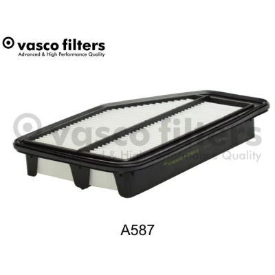 Imagem de DAVID VASCO A587 Filtro de ar 43 173 262 rectangular Cartucho filtrante HONDA: CR V 3