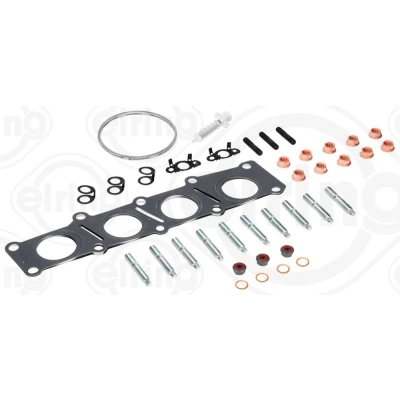 Imagem de ELRING 513.940 Kit de montagem, turbocompressor com juntas instruções parafusos FORD: MONDEO 4 Turnier, S Max Mk1, JAGUAR: