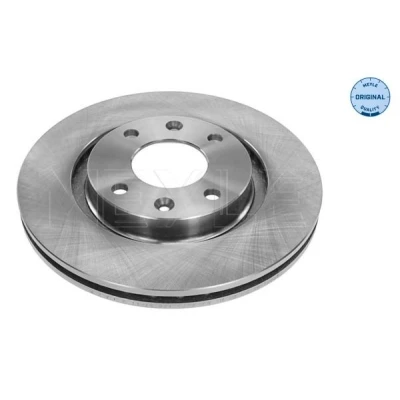 Imagem de MEYLE 11 15 521 0017 Disco de travão Eixo dianteiro 266 22 4 108 ventilado ORIGINAL Quality PEUGEOT: 206 Hatchback, 307 SW, 208 I Hatchback
