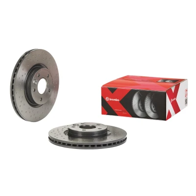 Imagem de BREMBO 09.C138.1X Disco de travão 300 25 5 perfurado/ventilado revestido com parafusos VOLVO: V40 Hatchback, V50, C30