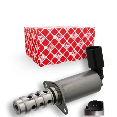 Imagem de FEBI BILSTEIN 107437 Válvula de controlo, regulação das árvores cames SEAT: Leon II Hatchback, Altea XL, AUDI: A3 Sportback, TT Coupe endado,