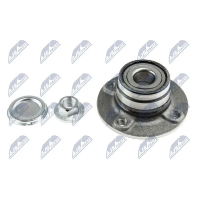 Imagem de NTY Kit de rolamento roda Eixo traseiro, traseiro esquerdo, direito com cubo OPEL: Corsa C Hatchback, Van