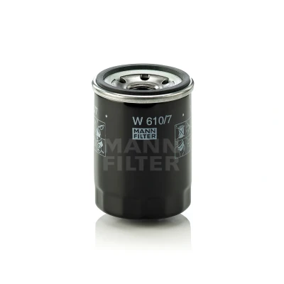 Imagem de MANN FILTER W 610/7 Filtro de óleo M 20 X 1.5 com uma válvula retenção aparafusado HYUNDAI: Getz, i20 II Hatchback, I Hatchback