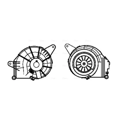 Imagem de PRASCO MS8631 Motor eléctrico, ventilador do habitáculo