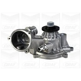 Imagem de GRAF PA1040 Bomba de água com junta mecânico Latão para accionamento da correia trapezoidal estriada BMW: 5 Touring, Sedan, 6 Coupe
