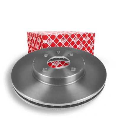 Imagem de FEBI BILSTEIN 108618 Disco de travão Eixo dianteiro 256 24 4 100 interior ventilado revestido CHEVROLET: Aveo Sedan, Hatchback