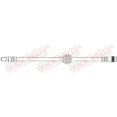 Imagem de QUICK BRAKE 32.117 Mangueira de Travão 497mm M10x1 com rosca interior, exterior