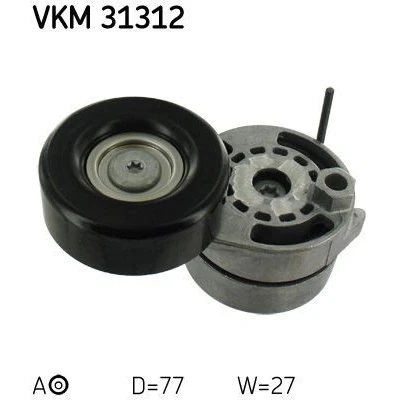 Imagem de SKF VKM 31312 Polia Tensora AUDI: A6 C6 Sedan, A4 B8 Avant, B7 Sedan