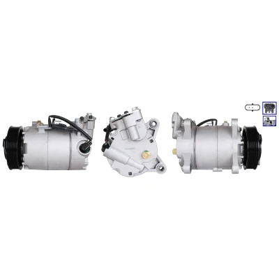 Imagem de LUCAS ACP01192 Compressor PAG 46 YF R 1234yf, 134a MINI: Hatchback, BMW: X3