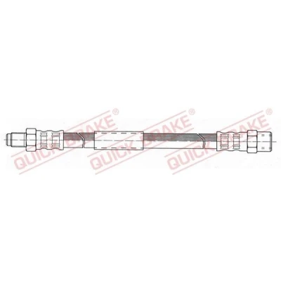 Imagem de QUICK BRAKE 32.338 Mangueira de Travão 223mm M10x1 com rosca interior, exterior BMW: 3 Sedan, Coupe