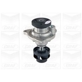Imagem de GRAF PA902 Bomba de água com junta mecânico Termoplástico para accionamento da correia trapezoidal estriada FORD: FIESTA 5, Fusion Carrinha