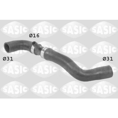 Imagem de SASIC 3400009 Mangueira de Radiador à esquerda, em baixo PEUGEOT: 206 Hatchback, 307 SW, CITROËN: C4 I Hatchback