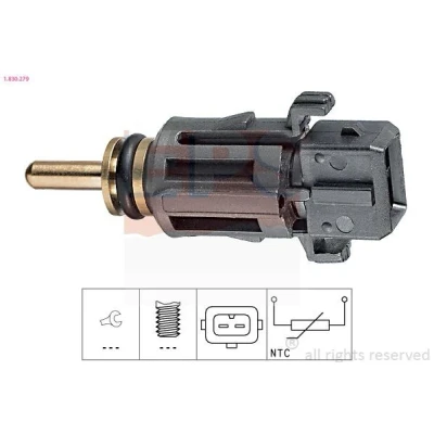 Imagem de EPS 1.830.279 Sensor da Temperatura do Líquido de Refrigeração Made in Italy OE Equivalent BMW: 3 Sedan, Touring, 5 Sedan