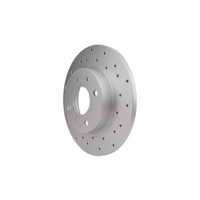 Imagem de HELLA 8DD 355 134 891 Disco de travão 240 11 04/06 98 perfurado, cheio revestido sem pernos fixação da roda, cubo roda