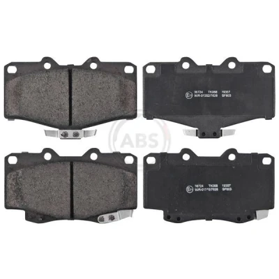 Imagem de A.B.S. 36724 Jogo de pastilhas para travão disco com avisador sonoro desgaste TOYOTA: Land Cruiser Prado 70 SUV, 90