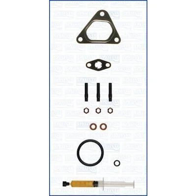 Imagem de AJUSA JTC11816 Kit de montagem, turbocompressor with studs, syringe oil com juntas instruções montagem MERCEDES BENZ: Vito Mixto