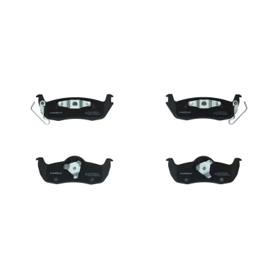 Imagem de KAMOKA JQ1018150 Jogo de pastilhas para travão disco Eixo traseiro com avisador sonoro desgaste JEEP: GRAND CHEROKEE 2, 4