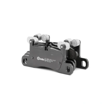 Imagem de BREMBO P 65 027 Jogo de pastilhas para travão disco preparado indicador aviso desgaste com pesos equilíbrio, sem acessórios endado,