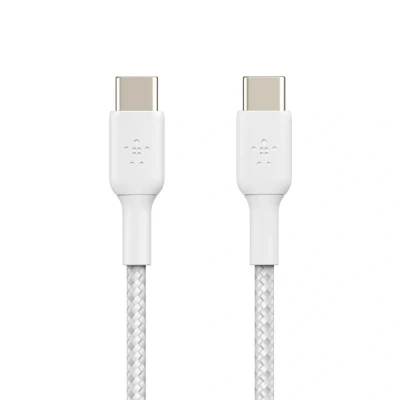 Imagem de Belkin Boost Charge USB C Cabo Braided 1 Metro Branco