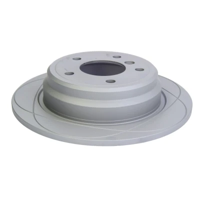 Imagem de ATE PowerDisc 24.0310 0227.1 Disco de travão 298,0 10,0 5 120,0 cheio revestido alto carbono com parafusos BMW: Sedan