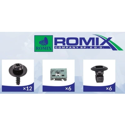Imagem de ROMIX 91017 interior do Guarda lamas lamas, VOLKSWAGEN: Golf 6, 5 endado, norauto, oscaro, mister auto