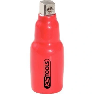 Imagem de KS TOOLS 117.1285 Adaptador de redução, roquete 10 (3/8&quot;) 75 aço cromo vanádio 1/2