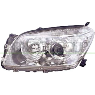 Imagem de PRASCO TY2874904 Farol Principal esquerda H11, HB3 crómio transparente para circulação pela direita TOYOTA: RAV4 III SUV