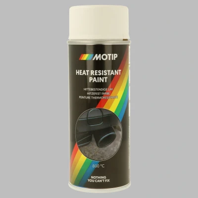 Imagem de MOTIP 04036 Tinta para motores / silenciadores Kompakt green glossy 400 ml branco