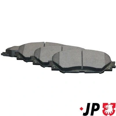 Imagem de JP GROUP 4863601310 Jogo de pastilhas para travão disco Eixo dianteiro excl. contacto aviso desgaste TOYOTA: Auris Hatchback