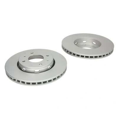 Imagem de DELPHI BG3501C Disco de travão 281 24 4 ventilado revestido não tratado sem o rolamento da roda, anel sensor do ABS VOLVO: S40 I, V40 Carrinha